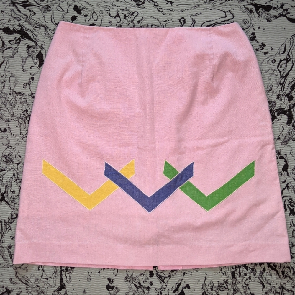 Vintage Skort with applique design